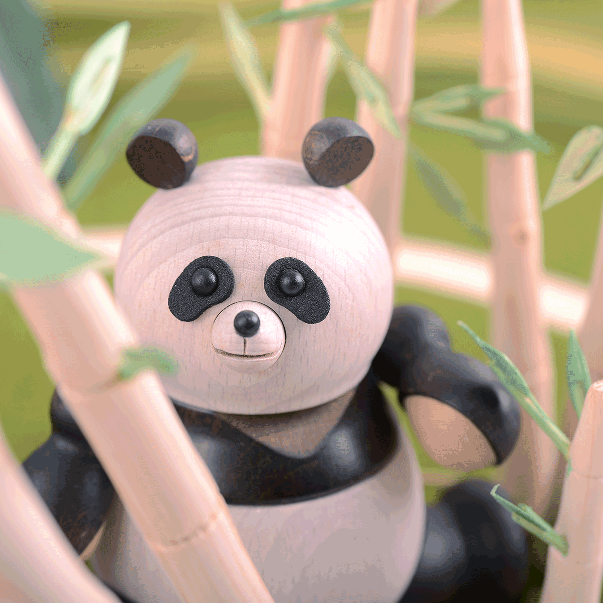 Mufun｜木製公仔 熊貓